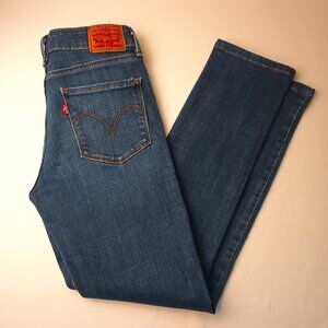 Levi's Denim Jeans Size 6 Mid Rise Skinny Medium Wash